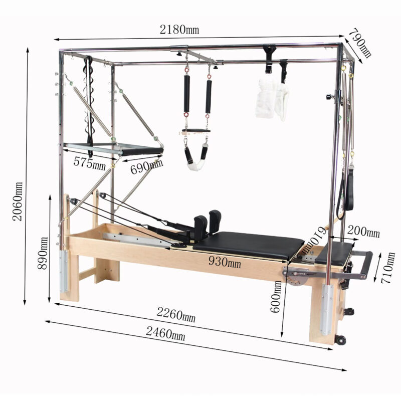Reformer Pilates 3-in-1 ID-CO210